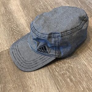 Adidas Black & White Houndstooth Golf Hat